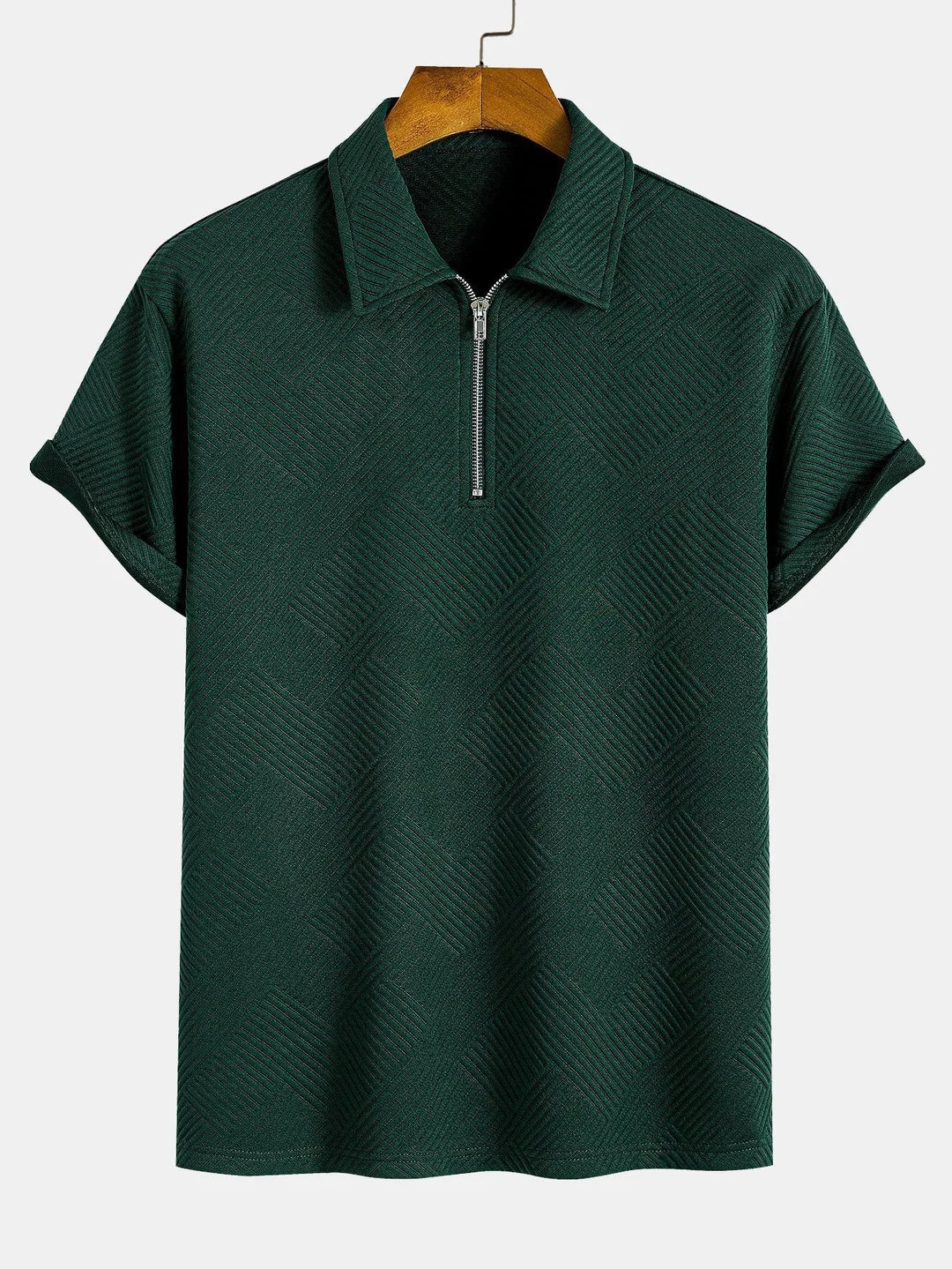Polo mit Reißverschluss