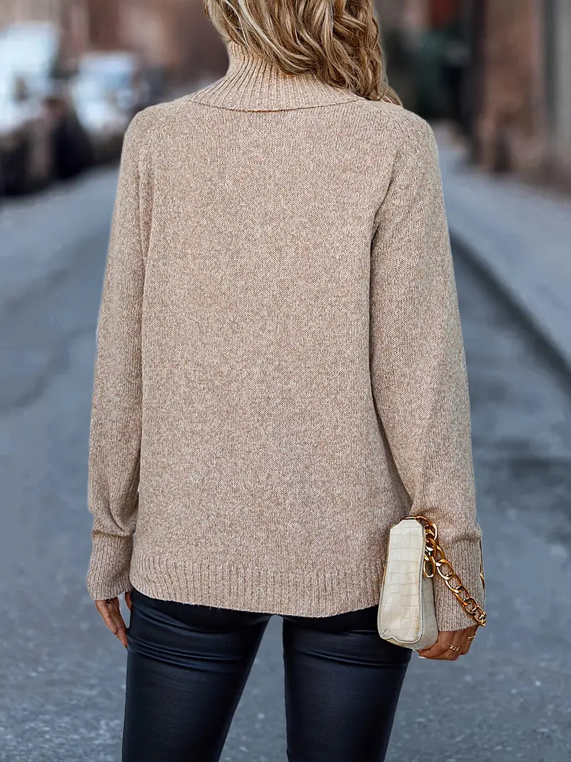 Basic Knit Sweater Damen