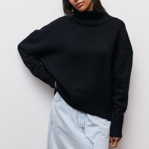 Stylischer Rollkragenpullover