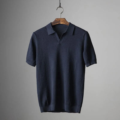 Gestricktes Poloshirt für Herren