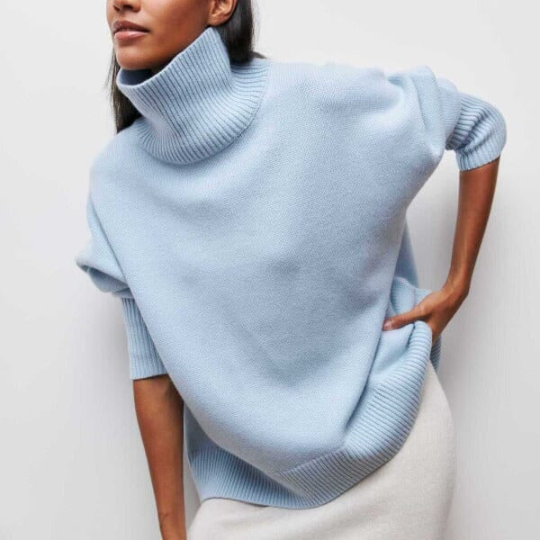 Stylischer Rollkragenpullover