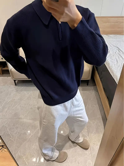 Vintage Half-Zip Sweater