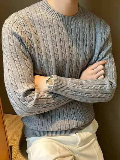 Rundhals Knit Sweater Herren