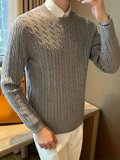 Rundhals Knit Sweater Herren