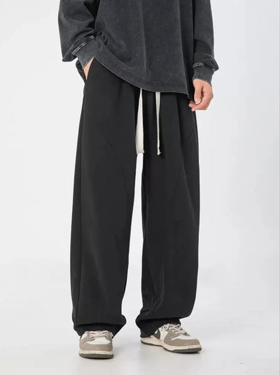 Wide Leg Basic Sweatpants - Herren
