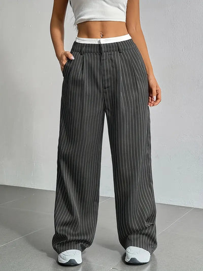 High-Waist Damen Anzughose