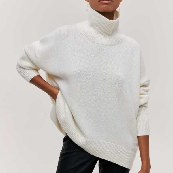 Stylischer Rollkragenpullover