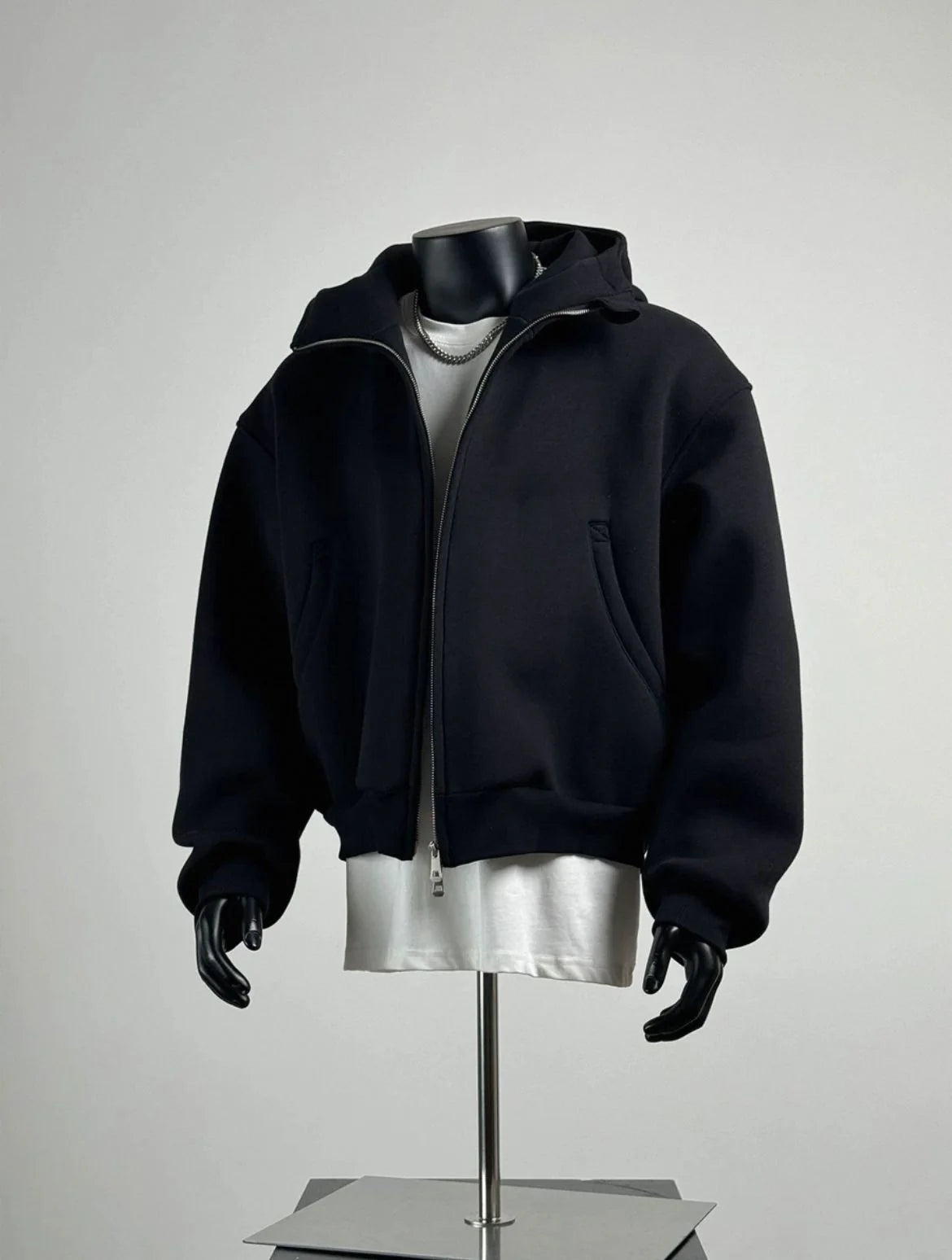 Oversized Zip Hoodie - Men