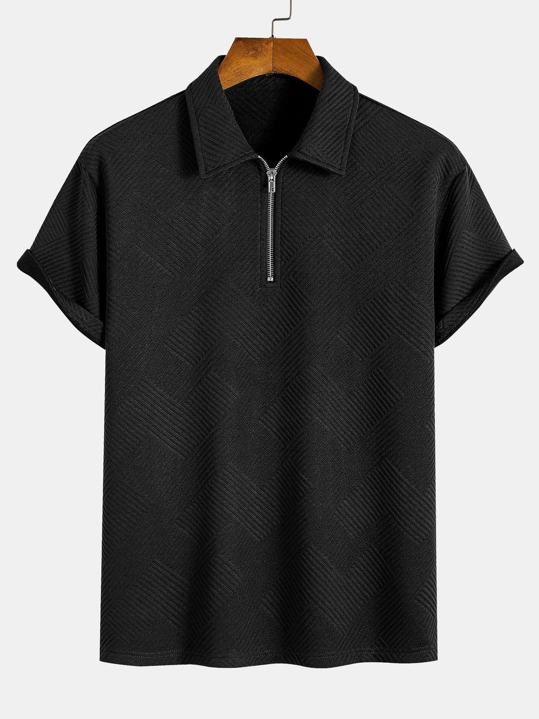 Polo mit Reißverschluss