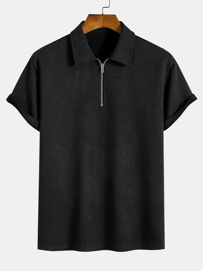 Polo mit Reißverschluss