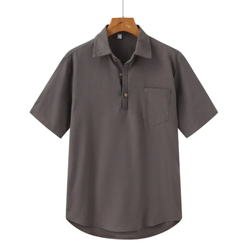 Leinen Polo