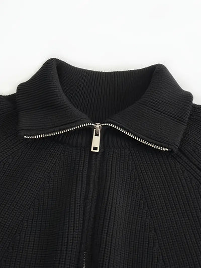 Half-Zip Knit Sweater Herren