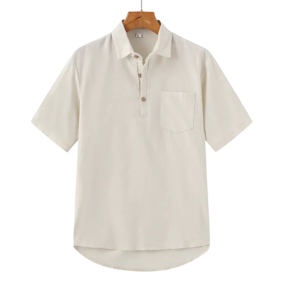 Leinen Polo
