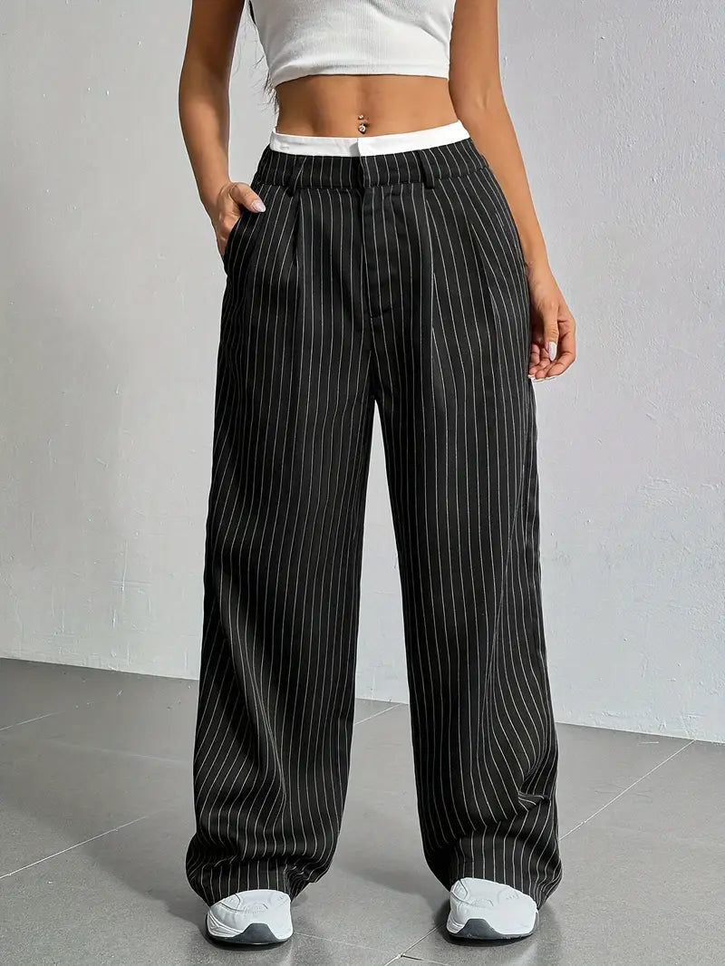 High-Waist Damen Anzughose