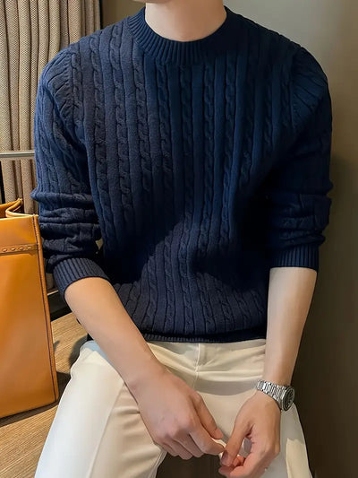 Rundhals Knit Sweater Herren