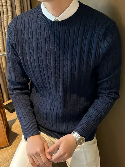 Rundhals Knit Sweater Herren