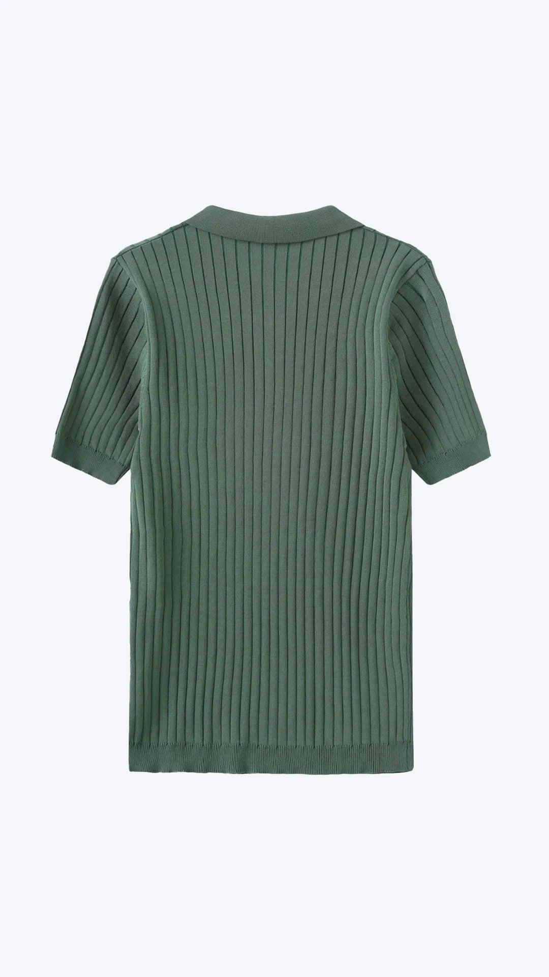 Gestreiftes Polo-Shirt mit kurzen Ärmeln