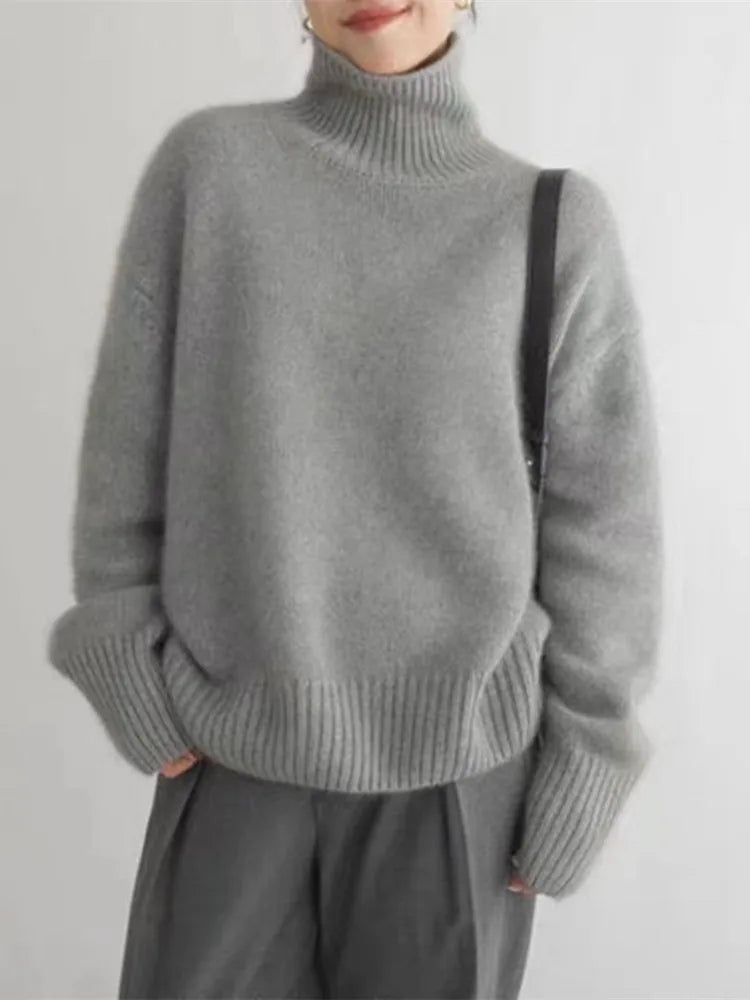 Kaschmir Rollkragenpullover