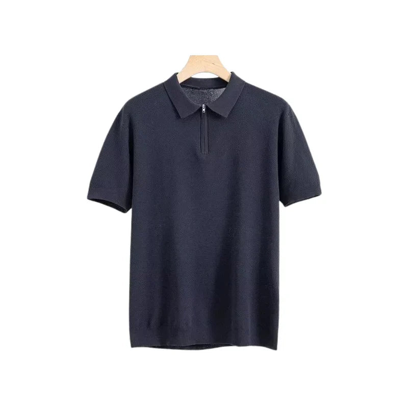Zip Up Polo