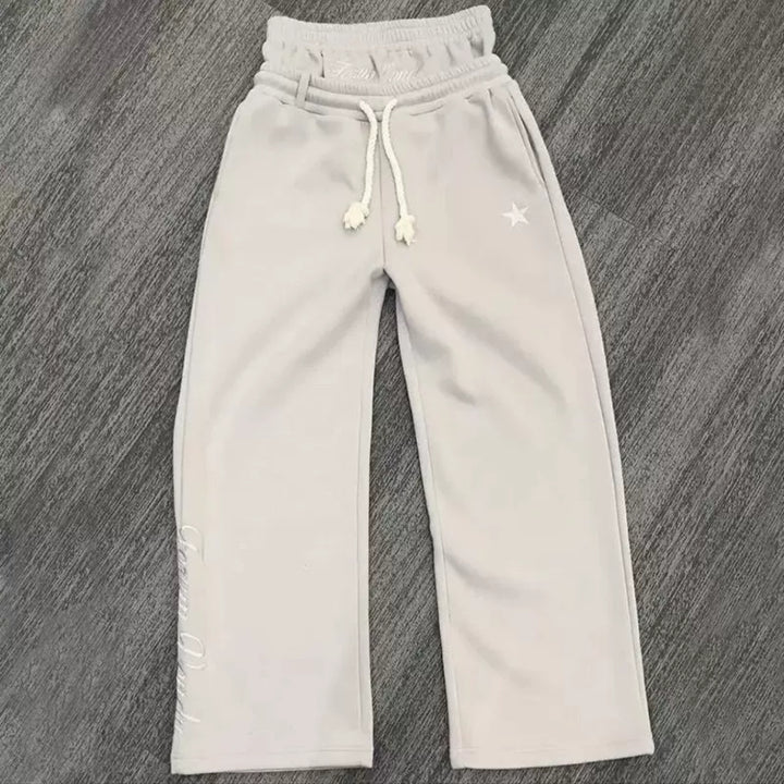 Double Waisted Sweatpant - UNISEX