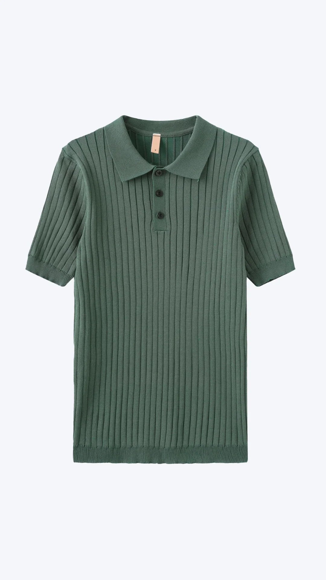 Gestreiftes Polo-Shirt mit kurzen Ärmeln