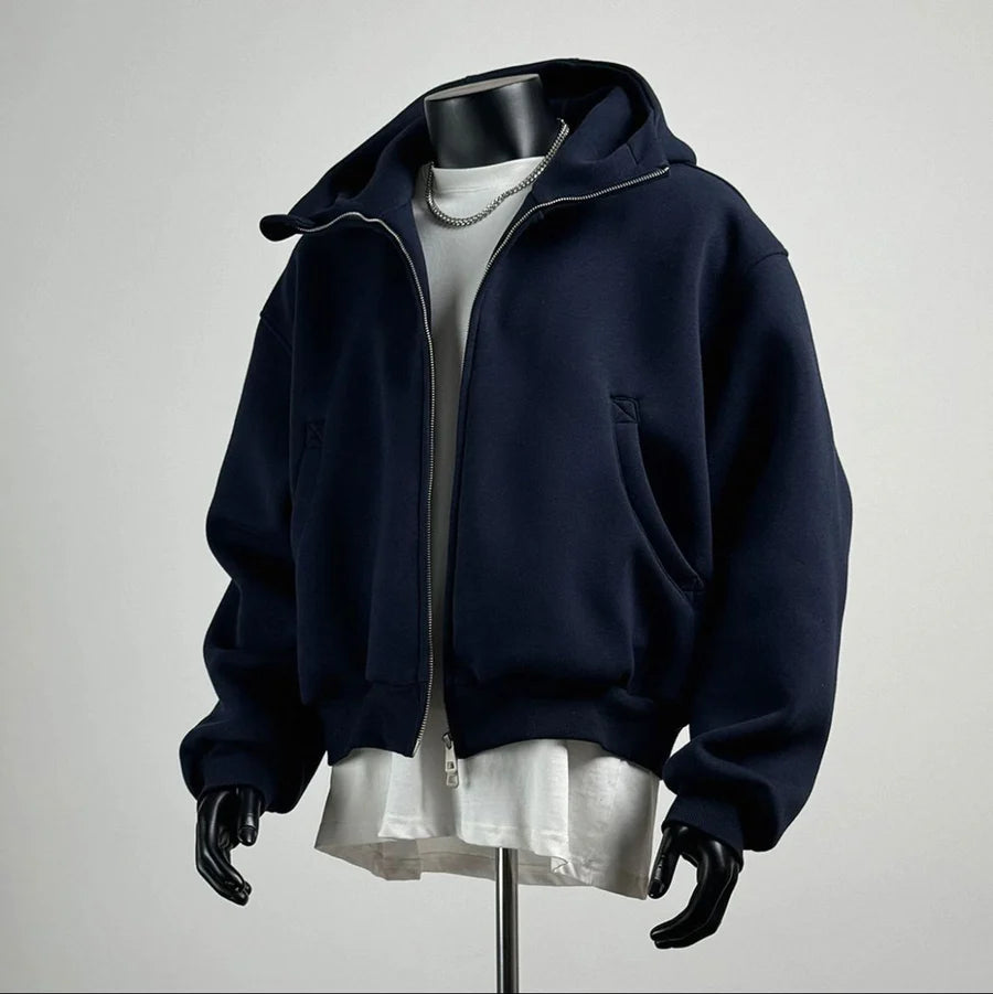 Oversized Zip Hoodie - Men