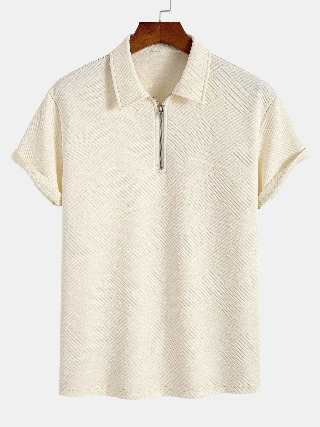 Polo mit Reißverschluss