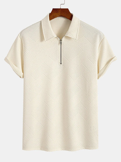 Polo mit Reißverschluss