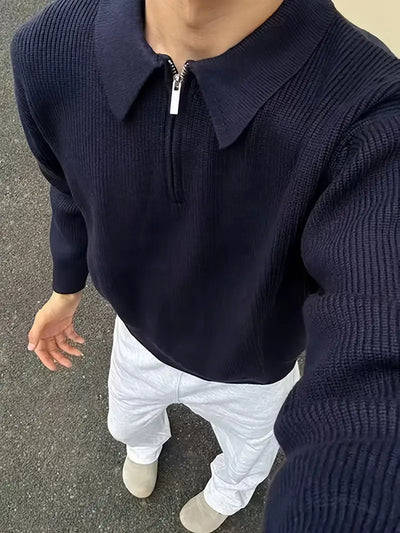 Vintage Half-Zip Sweater