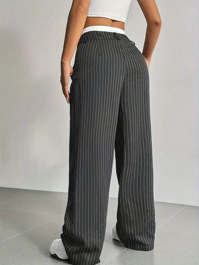 High-Waist Damen Anzughose