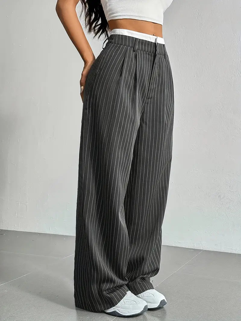 High-Waist Damen Anzughose