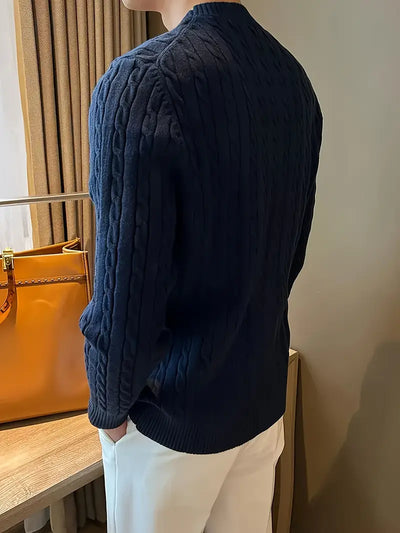 Rundhals Knit Sweater Herren