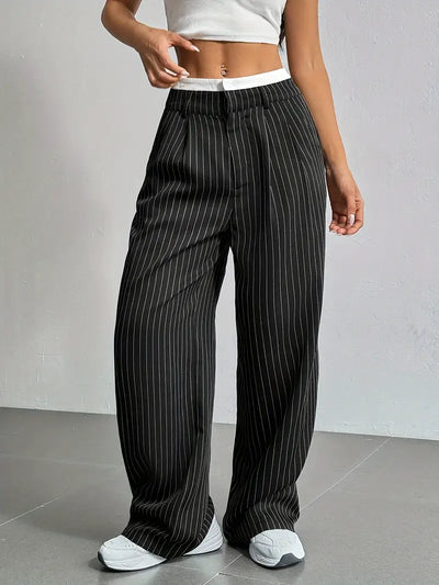 High-Waist Damen Anzughose